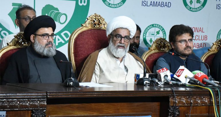 Allama Raja Nasir Abbas announces nationwide protests and sit-ins against the ban on the land travel of Imam Hussain (AS) pilgrims