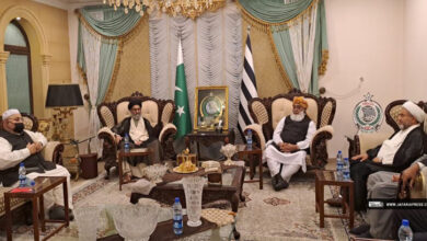 Allama Syed Sajid Ali Naqvi meets Maulana Fazlur Rehman at his residence