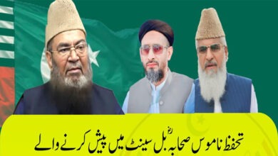 تحفظ ناموس صحابہ